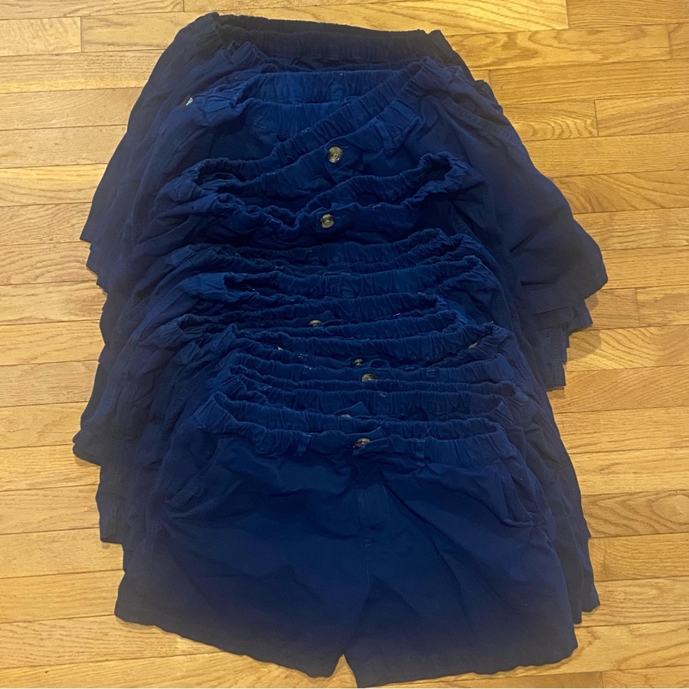 Lot of 30 Chubbies Navy Blue Large Men's Shorts Bulk